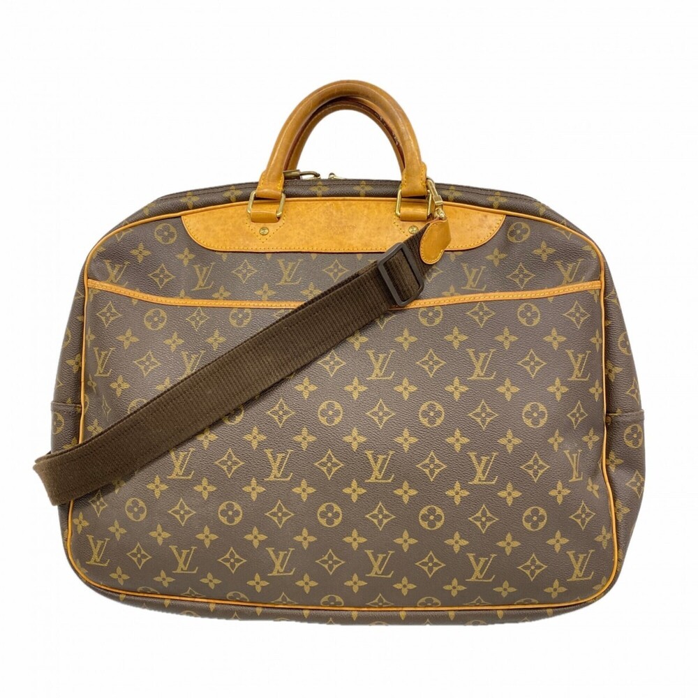 LOUIS VUITTON Brown Monogram Boston Bag